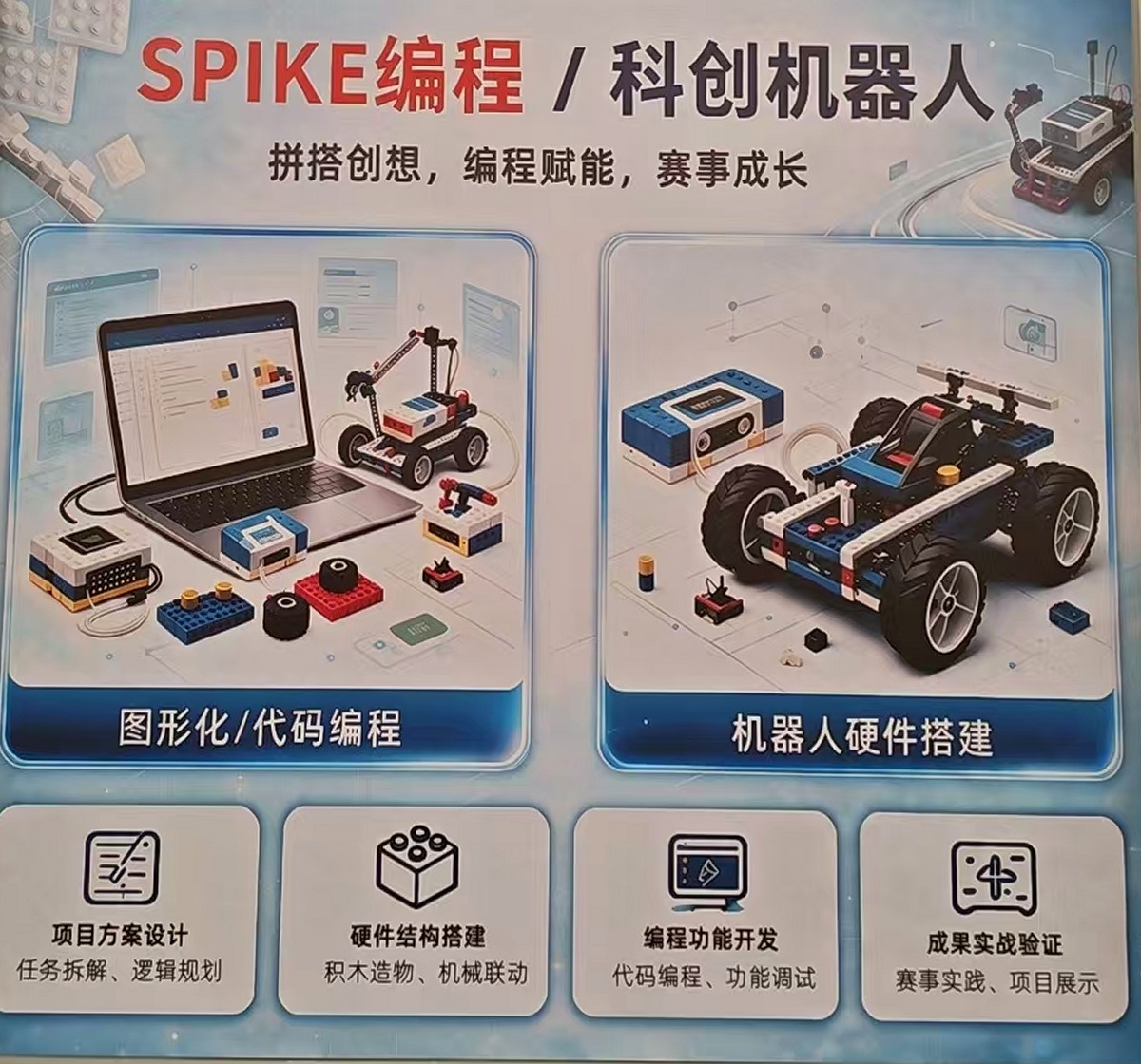 SPIKE编程与科创机器人课程